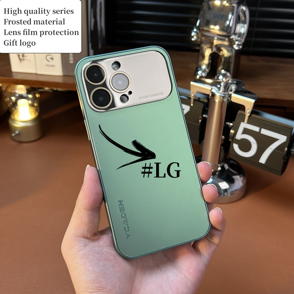 NEW!! YCADEN High quality series external goggles are suitable for iPhone 14, 13, 12, 11 Pro Max phone case iPhone 13 AG frosted anti fall integrated dust net phone case