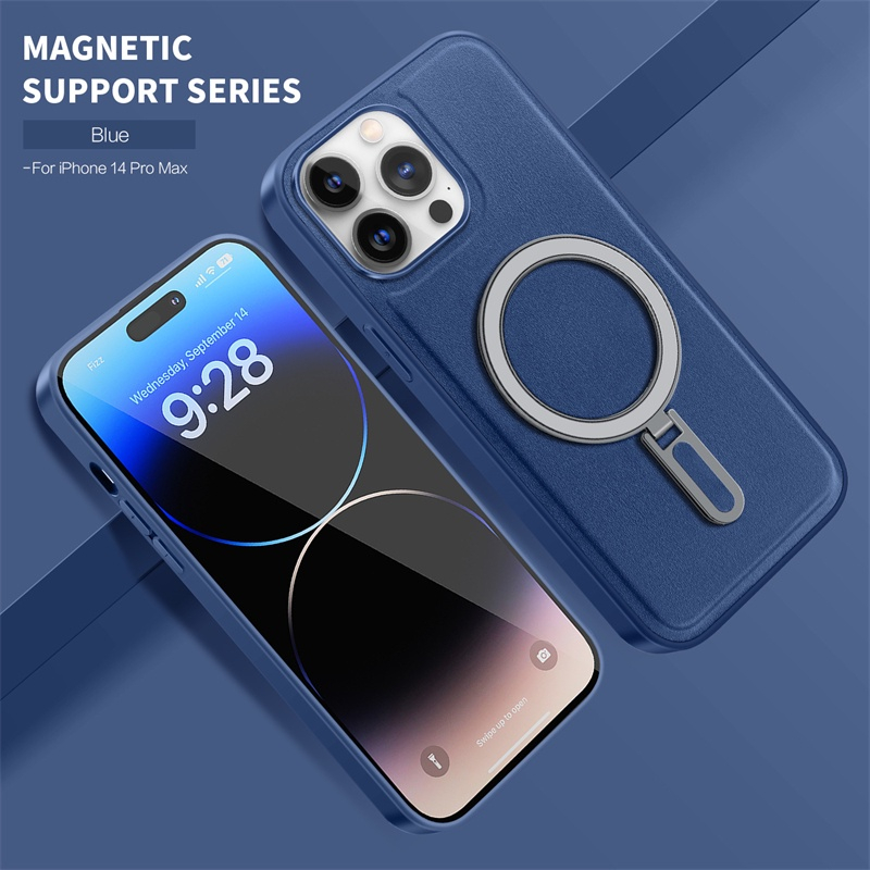 Casing Iphone Untuk iPhone 14 13 12 11 Pro Max Phone Case Drop Protection Case Magnetic Shockproof Phone Case