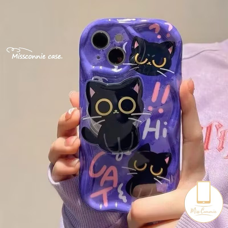 Case Kartun Anjing Lucu Untuk Redmi 9A 9T 10 10A A1 9 10C A2 9C NFC Redmi Note9 10 8 11s 12 10S 11 10Pro Max POCO M3 Love Hati Lembut 3D Wavy Curved Edge Glossy Sticker Label Cover