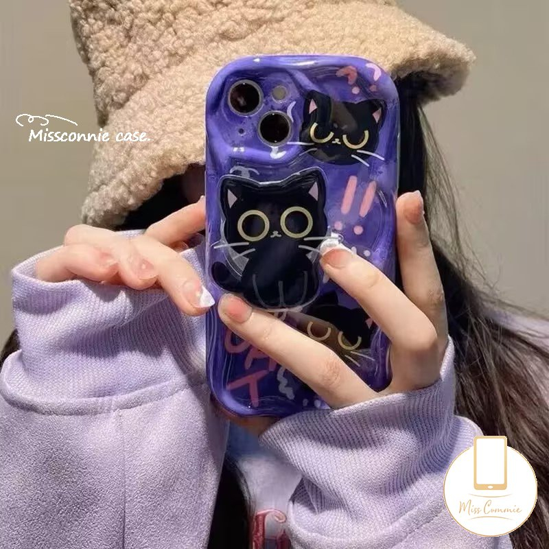 Case Kartun Anjing Lucu Untuk Redmi 9A 9T 10 10A A1 9 10C A2 9C NFC Redmi Note9 10 8 11s 12 10S 11 10Pro Max POCO M3 Love Hati Lembut 3D Wavy Curved Edge Glossy Sticker Label Cover