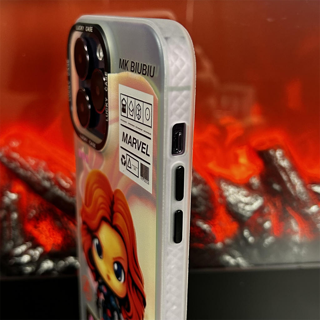 Dllencase Sparkling Laser Phone Case Untuk Kamera Iphone 14pro Max Perlindungan Berubah Warna Matte Back Cover Untuk7/8Xxxr 13 12 11 Pro Max H060