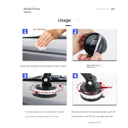 Diperpanjang Suction Cup Type Large Truck Navigation Didedikasikan Ponsel Mobil Holder Shockproof Extended Suction Cup Type Truck Navigation Didedikasikan Handphone