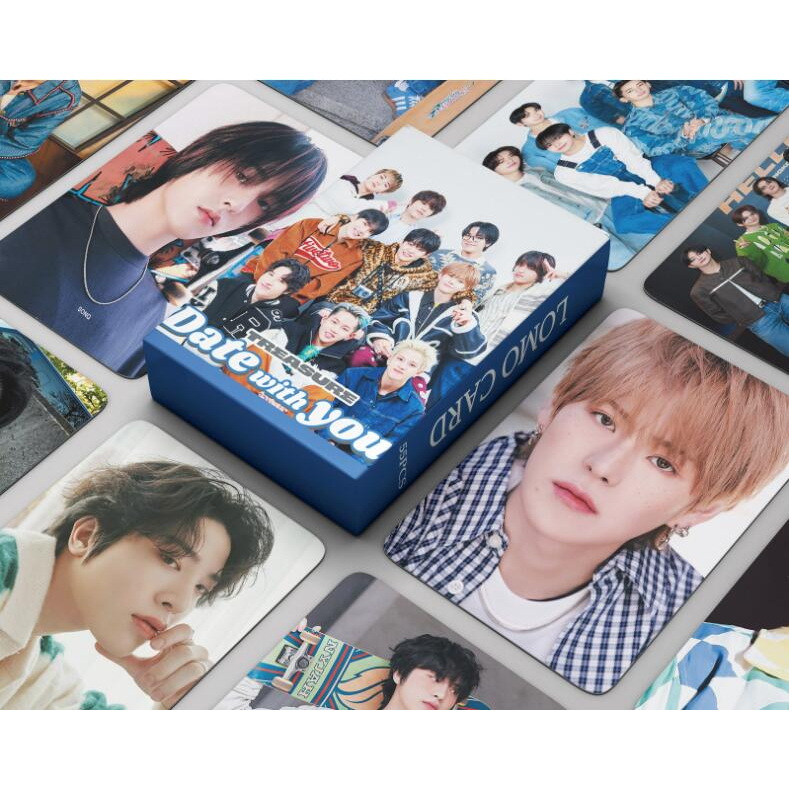 55pcs /set TREASURE PhotoCards TEU-Tanggal SPECIAL LIVE POSTER Album2022Kartu LOMO In Stock New Arrival LY