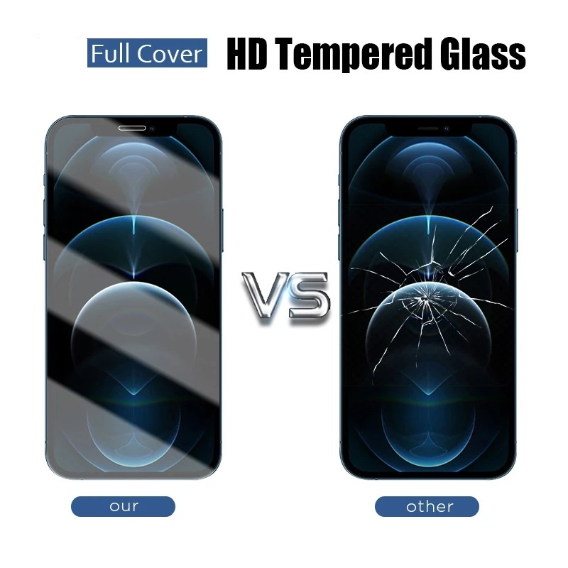 9H high-definition tempered film For iPhone 15 14 11 12 13 Pro Max XS XR XS MAX 6 7 8 Plus Mini GLASS SCREEN TEMPERED PROTECTOR