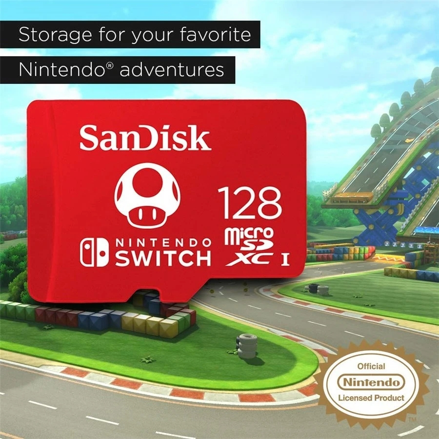 Sandi Nintendo Micro SDXC 128GB 256GB 512GB U3 Memory Card 1TB Cocok Untuk Nintendo Switch