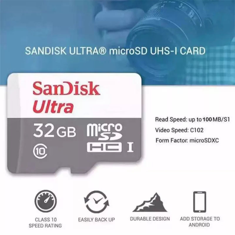 Sandi Ultra Miniatur SDHC 32GB 64GB 128GB Kelas10 Memory Card 256GB 512GB 1TB Memory Card