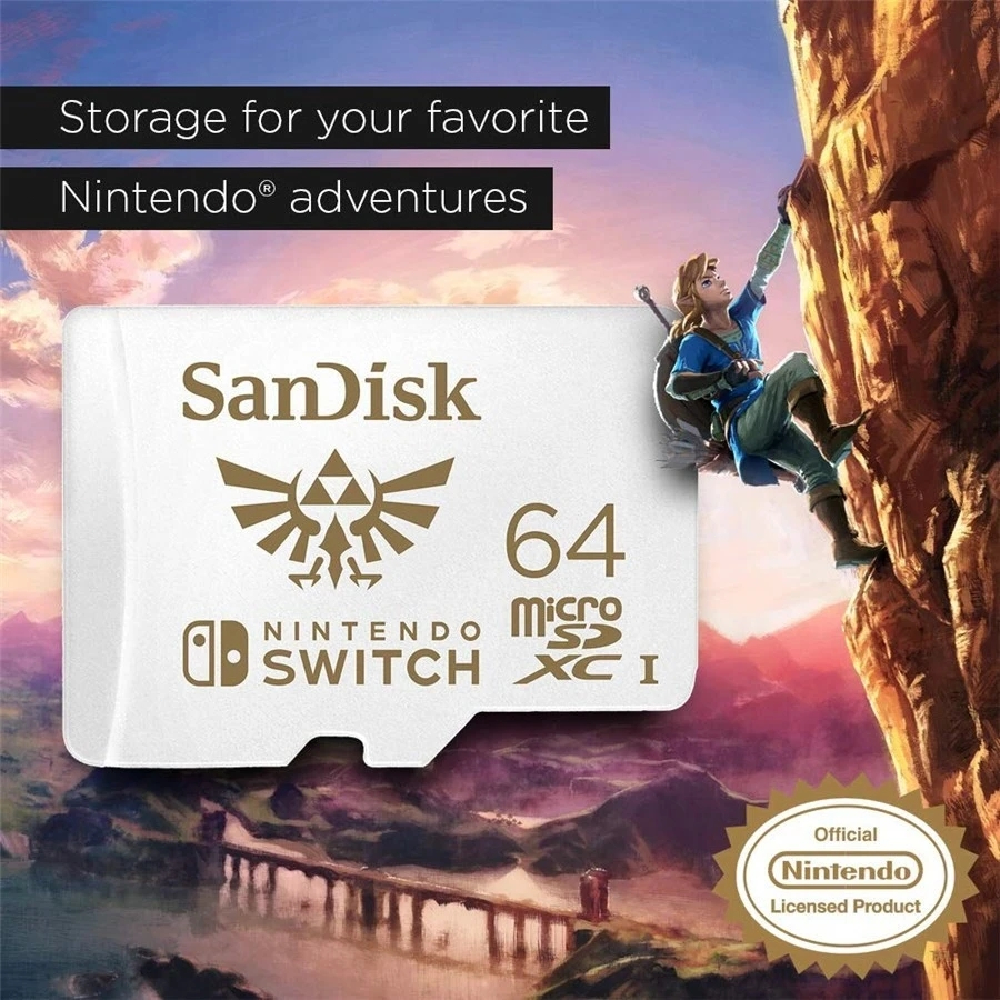 Sandi Nintendo Micro SDXC 128GB 256GB 512GB U3 Memory Card 1TB Cocok Untuk Nintendo Switch