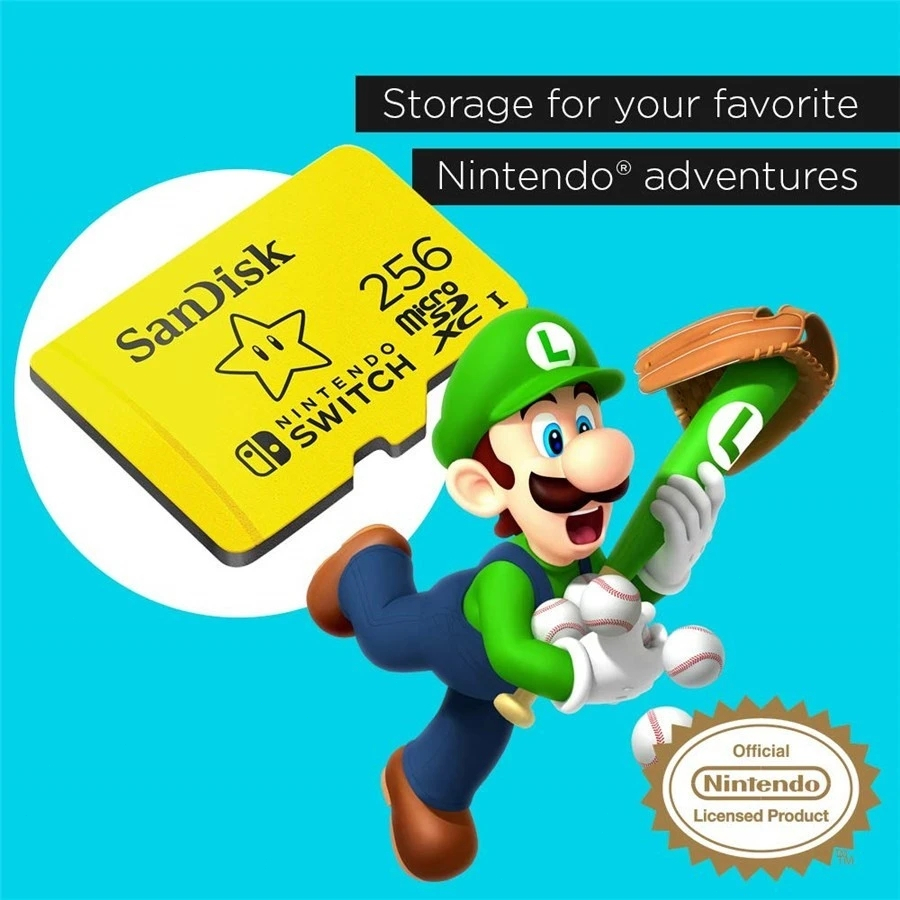 Sandi Nintendo Micro SDXC 128GB 256GB 512GB U3 Memory Card 1TB Cocok Untuk Nintendo Switch