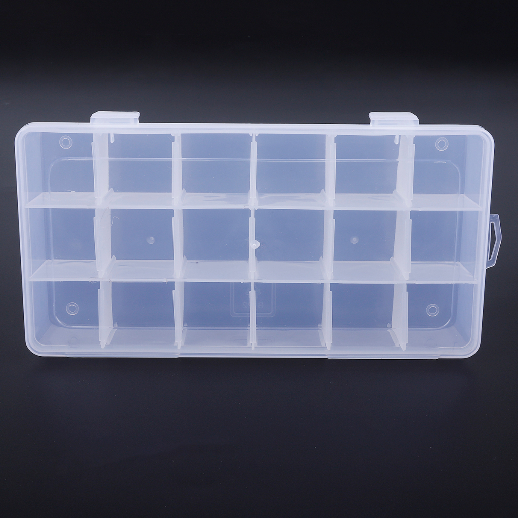 1-5pcs/lot Plastik Bening Penyimpanan Manik-Manik Bulat Persegi Panjang Persegi PVC Kotak Perhiasan Wadah Untuk Cincin Kalung Anting Paket Hadiah