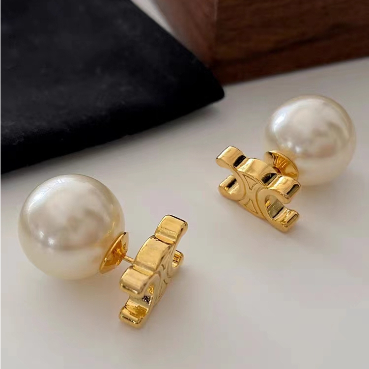 Anting Mutiara Minimalis Gaya Perancis