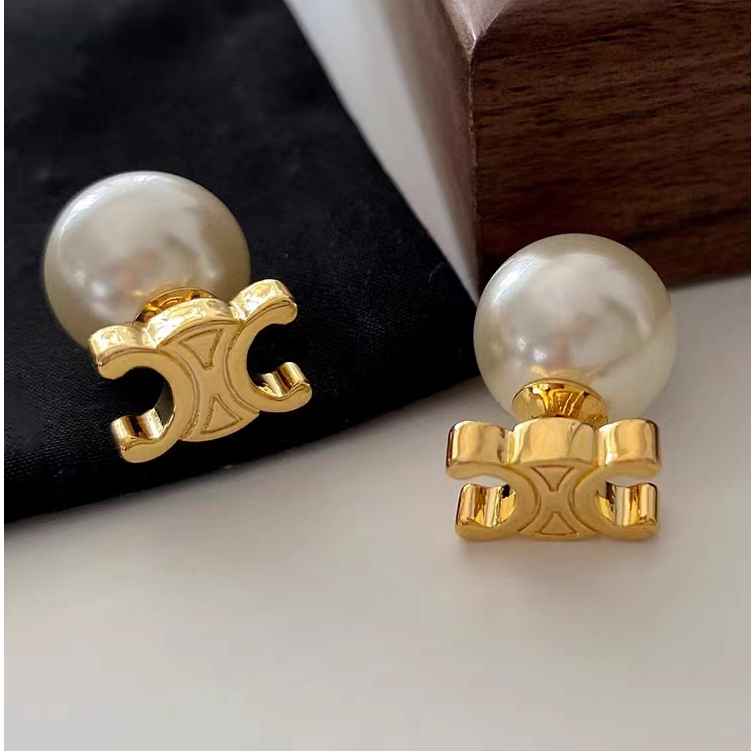 Anting Mutiara Minimalis Gaya Perancis