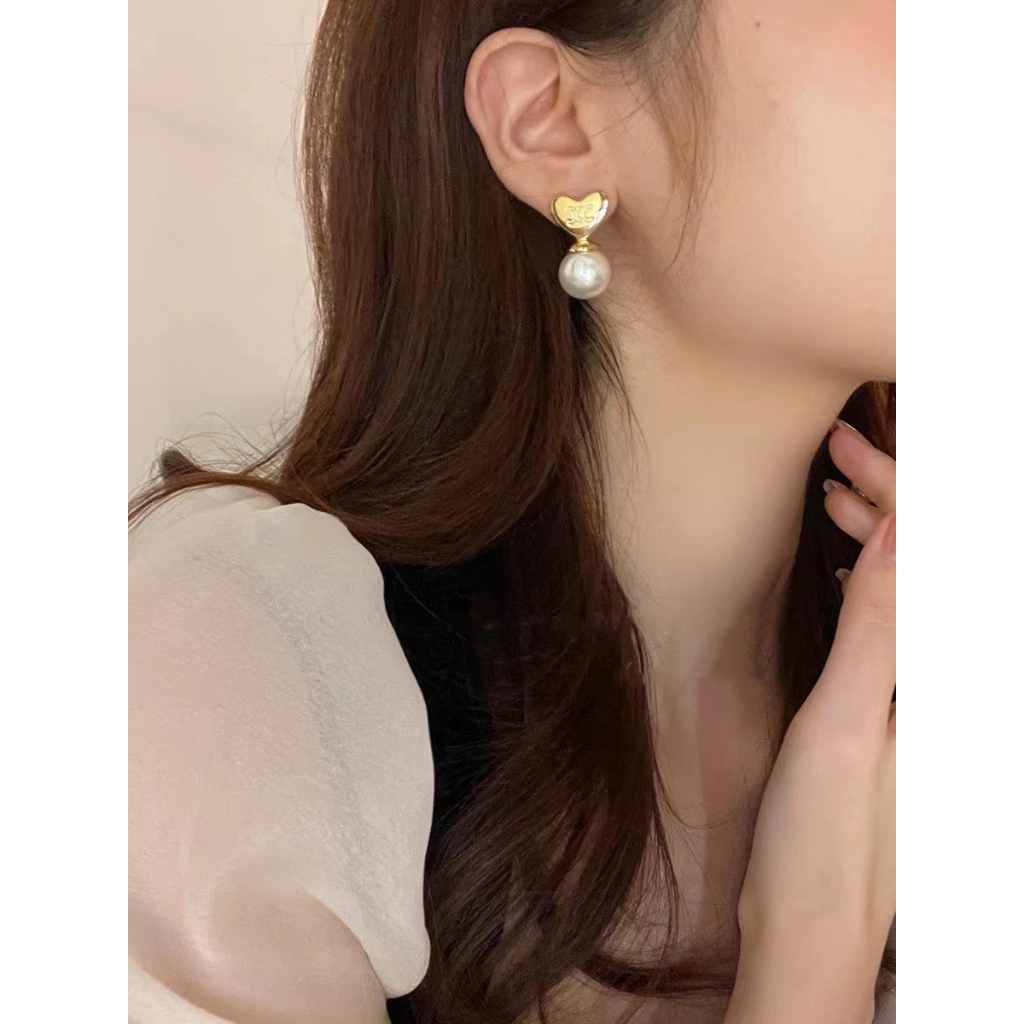 Anting Mutiara Minimalis Gaya Perancis