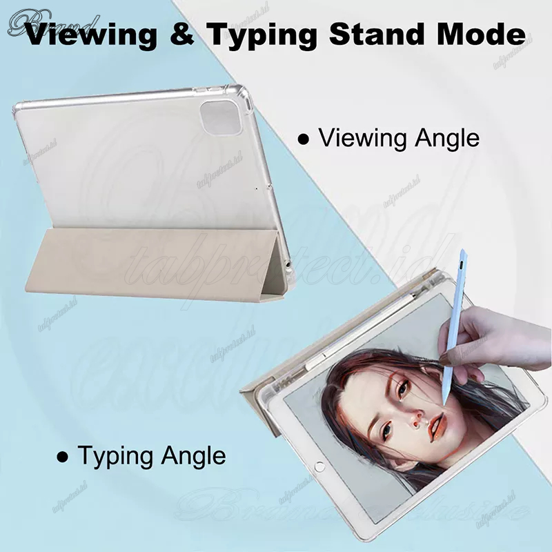 Untuk Huawei MatePad SE 10.4 2022 10.4 2020 Pro 11 10.8 T10 T10S 11 2023 Fashion Dicat Pola Lucu Tablet Anjing Penutup Pelindung Flip Lipat Stand Casing Tembus Casing Belakang