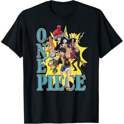 Kaos Kolase Karakter Foto Grup Anime One Piece Burst
