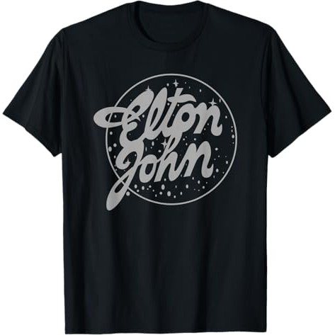 Kaos Logo Tur Vintage Resmi Elton John