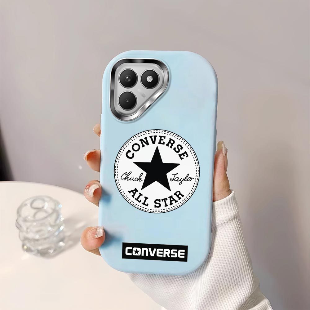 Untuk Tecno Pova 7 4G 5G Converse Pentagram Back Cover Case Soft Original Liquid Silicone Casing