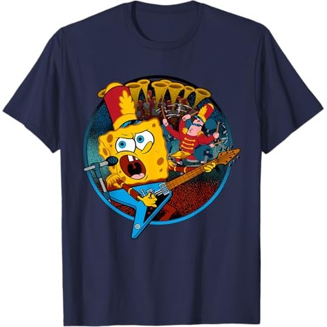 Kaos Pertunjukan Band Epik SpongeBob SquarePants Bubble Bowl