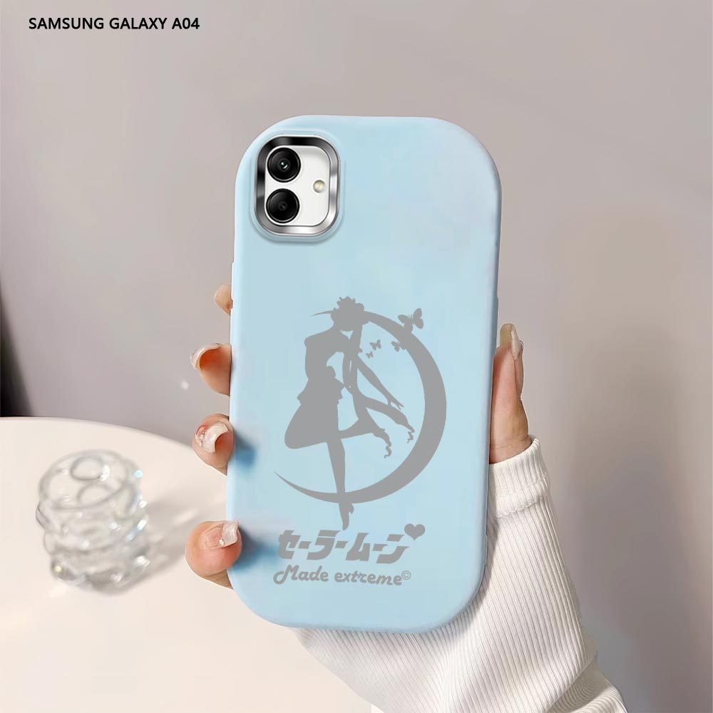 Softcase Untuk Samsung Galaxy A04 A04E A03S A03 Core A02 Anime Sailor Moon Pattern Cover Case Soft O