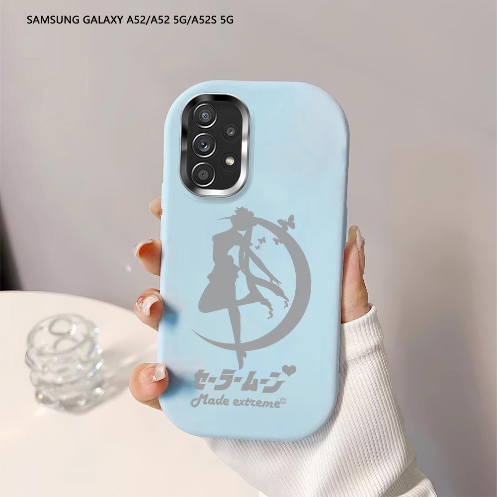 Softcase Untuk Samsung Galaxy A52 A52S A72 A32 A22 A12 5G Anime Sailor Moon Pattern Cover Case Soft 