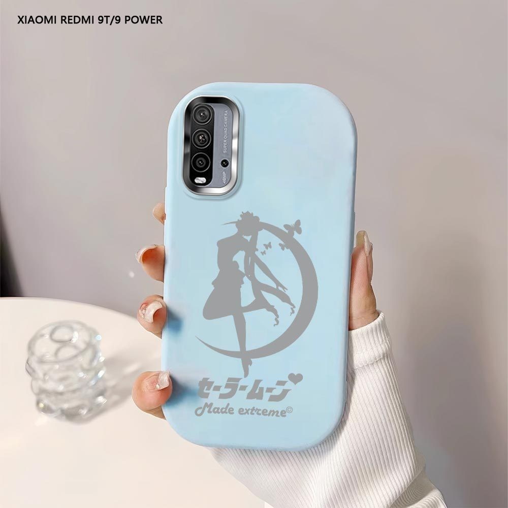 Softcase Untuk Xiaomi Redmi 9 9T 9A 9C A3 Poco C61 Anime Sailor Moon Pattern Cover Case Soft Origina