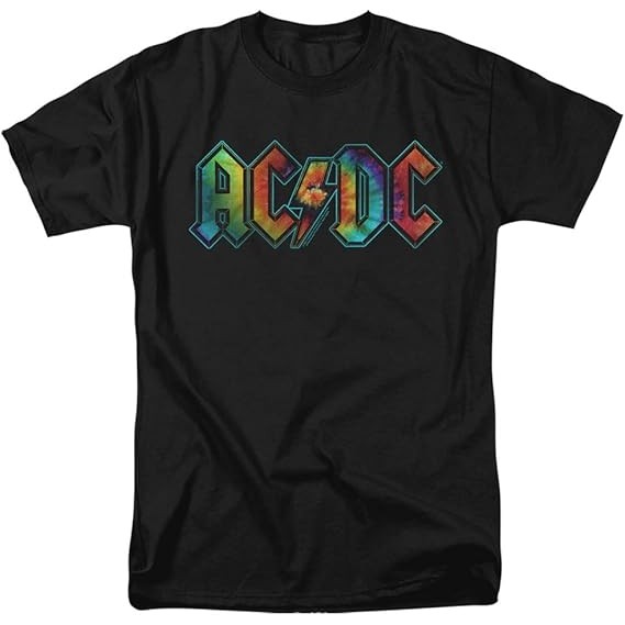 Kaos Logo Tie Dye ACDC Dewasa Unisex