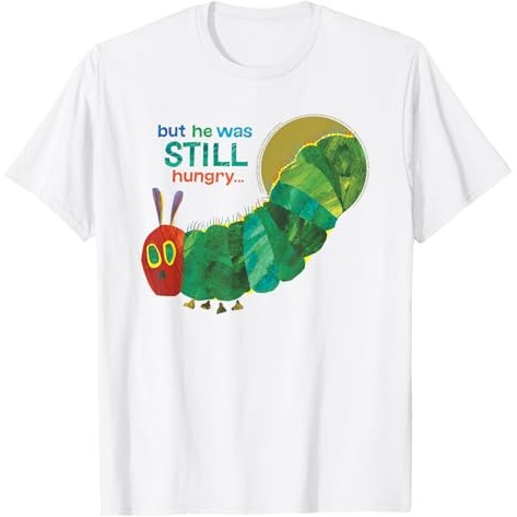 Kaos Buku Eric Carle The Very Hungry Caterpillar Still Hungry