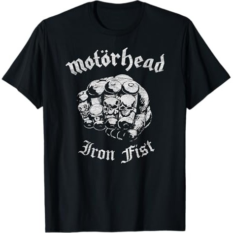 Kaos Renda Modern Ukuran Besar Hitam Unisex Dewasa Motrhead