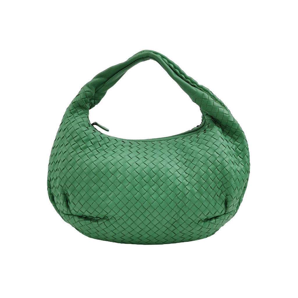 Bottega Veneta Veneta Kulit Domba Warna Solid Anyaman Intrecciato Tote Bag