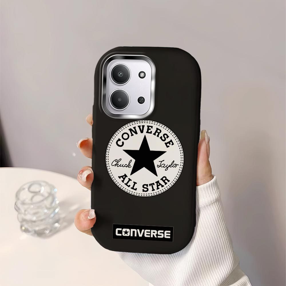 Untuk Xiaomi Redmi 15C Poco C85 4G Converse Pentagram Back Cover Case Soft Original Liquid Silicone 