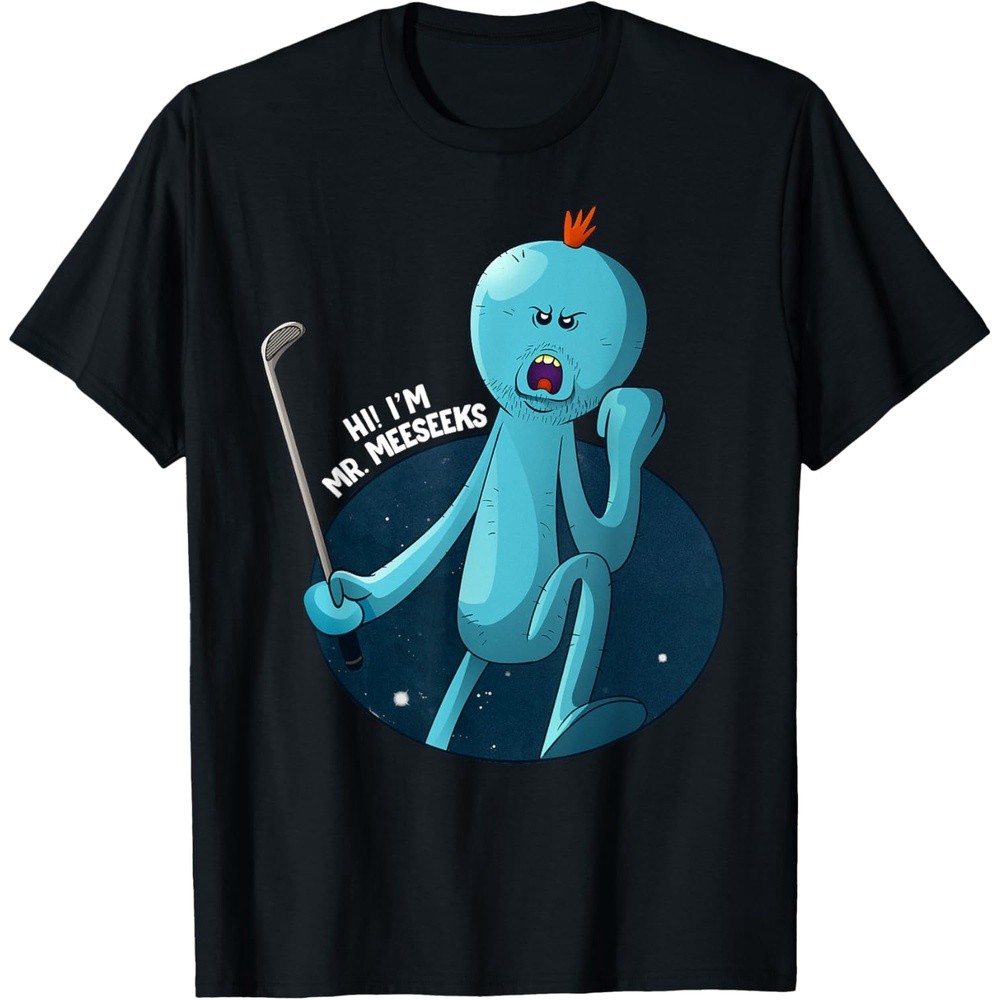 Mademark x Rick and Morty - Rick and Morty Shirt Stressed Meeseeks T-Shirt T-Shirt