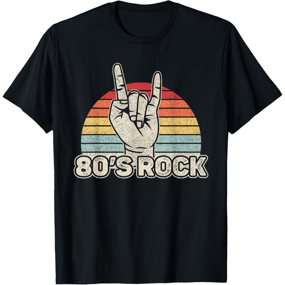 Vintage Retro 80's Rock Band T-Shirt