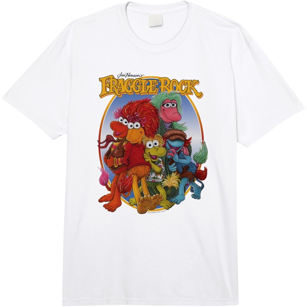 Fraggle Rock Group Hug Comfort Colors Adult Heavyweight T-shirt