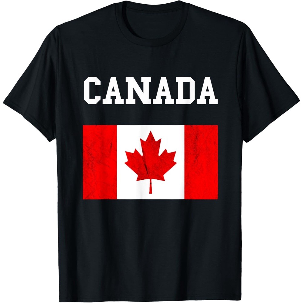 Canadian Flag Maple Leaf Canadian Flag T-Shirt