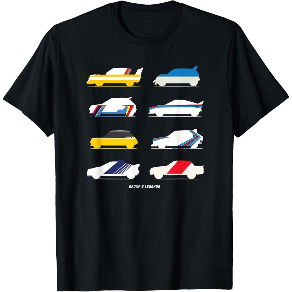 Rally Legends Group B classic rally car design T-Shirt