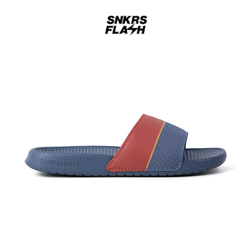 SANDALBOYZ COURT SLIDE S/S 18 OPEN SEAS COLLECTION ADMIRAL BLUE Sandal Unisex - 18HSAB - Size 37.5