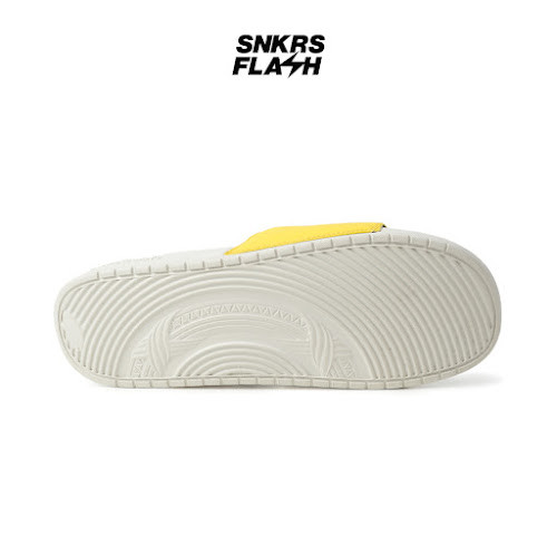 SANDALBOYZ COURT SLIDE PERMANENT CS.01 YELLOW WHITE Sandal Unisex - 20PCYE - Size 42.5