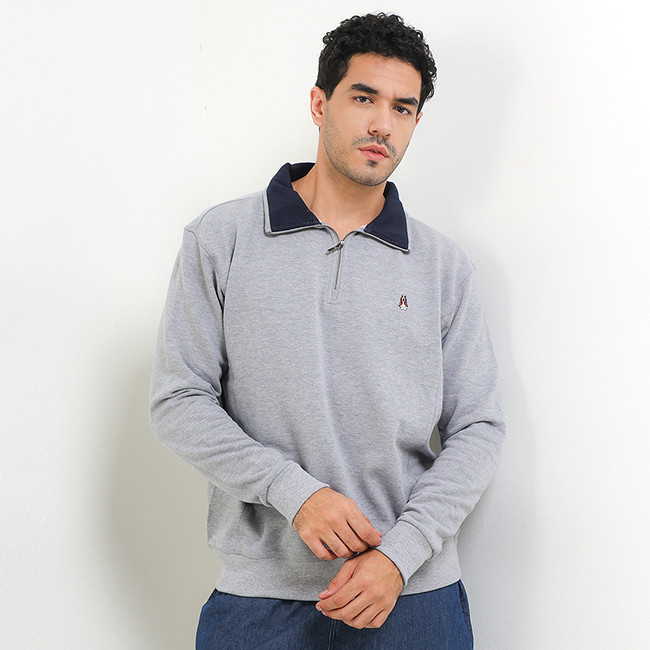 Hush Puppies Sweater Pria Danes Grey
