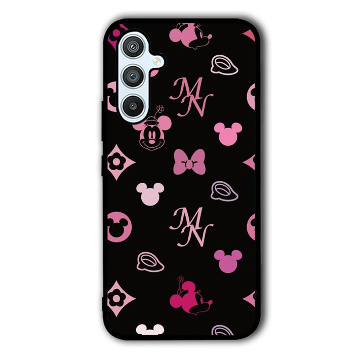 Case Casing Custom TPU  Rubber Samsung A56 A36 A26 A16 A55 A35 A 25 A15 A73 A72 Minnie RK264