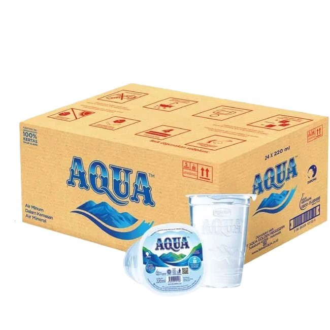 

Aqua Air Minum Cup 48x220ML