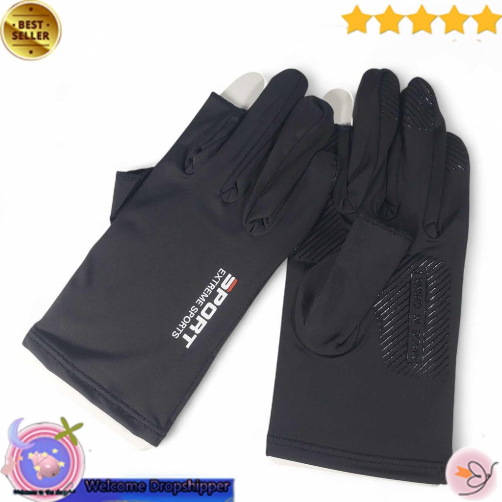 Yourfavproduct FMA Ice Silk Half Finger Cycling Gloves Unisex Outdoor Sports - FM-IS WD35