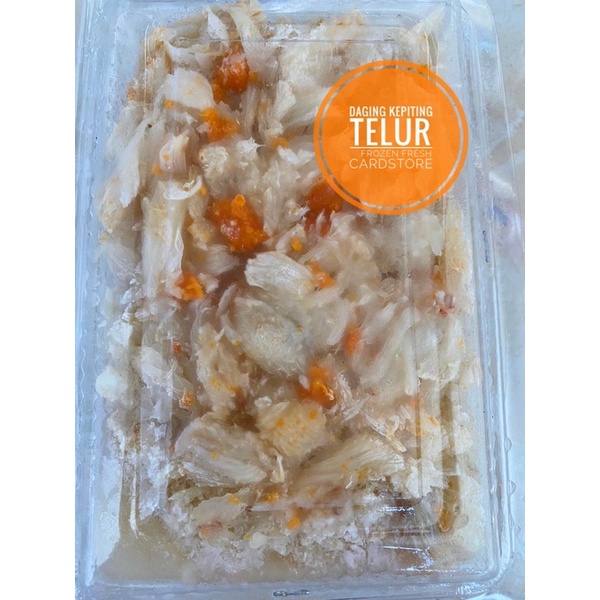 

Daging Kepiting Kupas Cimbak Frozen - Kemasan 500 Gr