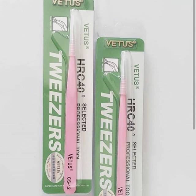 PINSET VETUS PINK ORIGINAL EYELASH EXTENSION