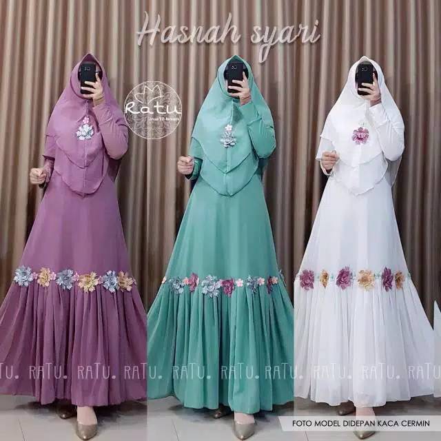 [COD] HASNAH SYARI/SYARI PESTA MEWAH/ REALPICT SYARI