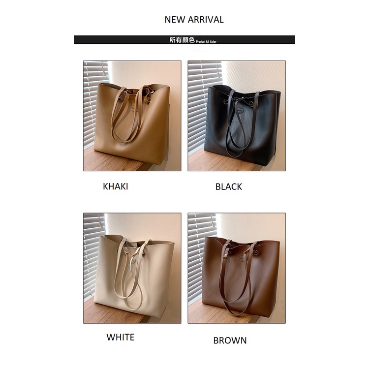 (2Pc Bisa 1Kg)GTBI998876909 New arrival  !!! Tas Tote Bag  Wanita Import +WALLET