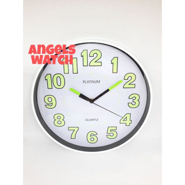 jam dinding glow in the dark original bestseller 30 cm