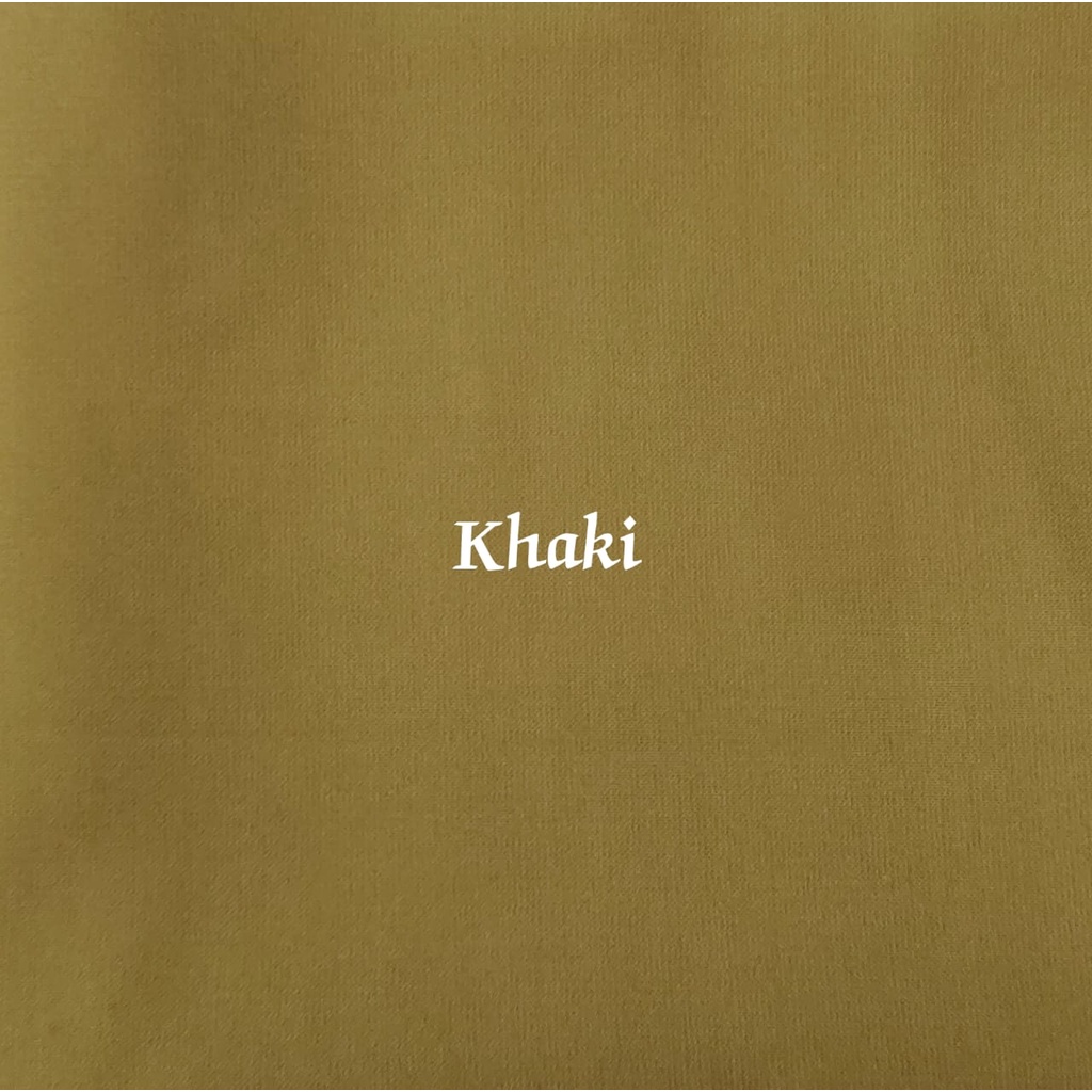 Khimar Jumbo Tali bahan Wollpeach premium-Khaki