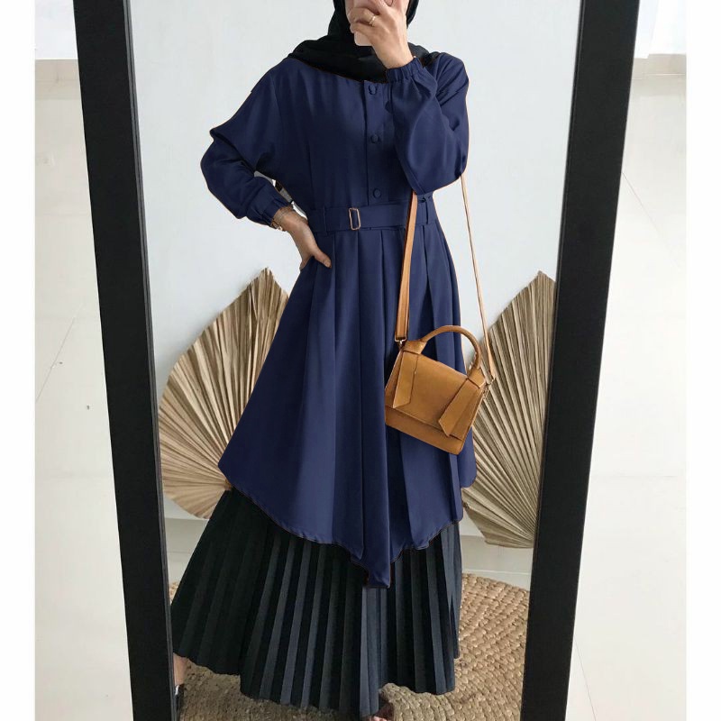 Tunik Wanita Exclusive Premium - Tunik Navy