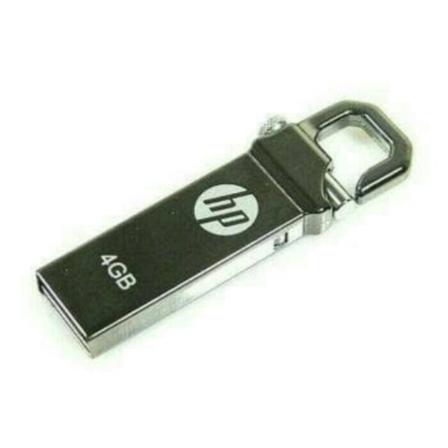 Flash disk HP V250 bahan metal besi 4GB / FLASHDISK HP 4GB