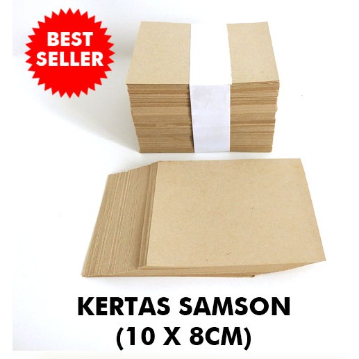 

500LBR KERTAS SAMSON UKURAN 10 X 8CM