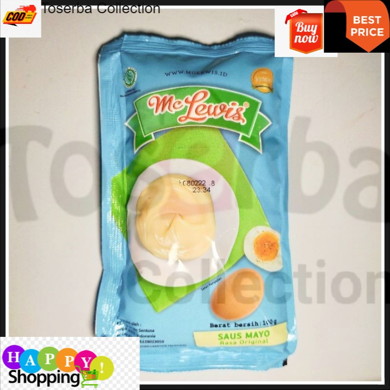 

Toserba Collection Murah Mayonais mclewis 100 gram Bandung - Cimahi
